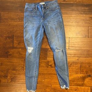 Madewell skinny jeans